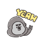 ゴリラのゴリ美 お絵描き編（個別スタンプ：19）