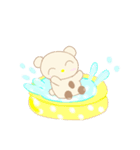 ちびくまとにゃー夏（個別スタンプ：2）