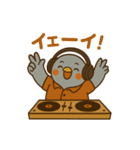 ごきげんなDJのハトさん♪（個別スタンプ：14）