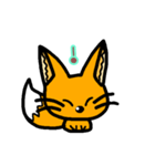 こわがりきつね（個別スタンプ：10）