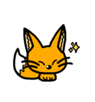 こわがりきつね（個別スタンプ：15）