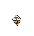 毎日つかえます！ソフトクリーム（個別スタンプ：7）