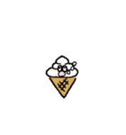 毎日つかえます！ソフトクリーム（個別スタンプ：8）