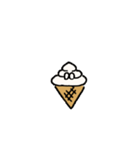 毎日つかえます！ソフトクリーム（個別スタンプ：12）