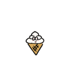 毎日つかえます！ソフトクリーム（個別スタンプ：16）