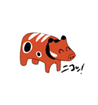 うんうんあかべこ（個別スタンプ：5）