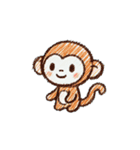 ～クレヨンどうぶつ～（個別スタンプ：4）