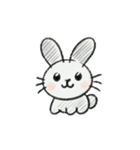 ～クレヨンどうぶつ～（個別スタンプ：6）