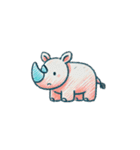 ～クレヨンどうぶつ～（個別スタンプ：11）