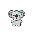 ～クレヨンどうぶつ～（個別スタンプ：15）