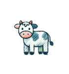 ～クレヨンどうぶつ～（個別スタンプ：17）