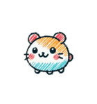 ～クレヨンどうぶつ～（個別スタンプ：19）