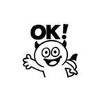 「うざカワあくまの日常1」（個別スタンプ：16）