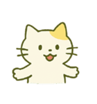 まったりミケねこ 〜ゆるっと毎日〜（個別スタンプ：3）