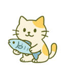 まったりミケねこ 〜ゆるっと毎日〜（個別スタンプ：5）