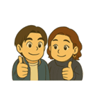 じょじ＆とも（個別スタンプ：4）