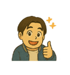じょじ＆とも（個別スタンプ：7）