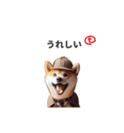 名探偵犬ホームズのあいさつ（個別スタンプ：5）