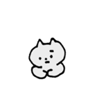 しょんぼり猫のニャッキパフ(動く)（個別スタンプ：6）