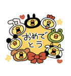 ぴよzooあいさつスタンプ（ひよこ人間ぴよ（個別スタンプ：4）