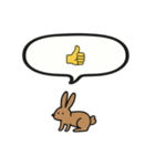 ちいちゃい うさぎ（個別スタンプ：2）