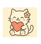 さくらねこ 〜ゆるっと毎日〜（個別スタンプ：7）