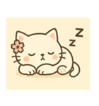 さくらねこ 〜ゆるっと毎日〜（個別スタンプ：8）