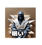 折り紙忍者のきもち（個別スタンプ：8）