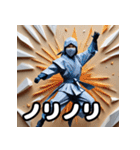 折り紙忍者のきもち（個別スタンプ：28）