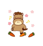 かめおの春（個別スタンプ：34）