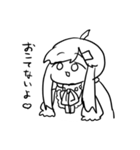 脱力した蘭檎ちゃんと仲間たち2（個別スタンプ：14）