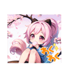 AI イラスト 愛 美少女 26（個別スタンプ：16）