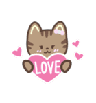 にゃーちゃんと仲間たち〜優しい日常（個別スタンプ：19）