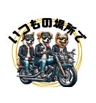 バイク✖️犬 ツーリング仲間スタンプ（個別スタンプ：25）