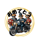 バイク✖️犬 ツーリング仲間スタンプ（個別スタンプ：31）