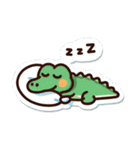 いたずらワニ兄弟（個別スタンプ：3）