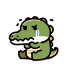 いたずらワニ兄弟（個別スタンプ：12）