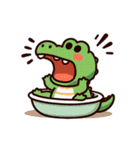 いたずらワニ兄弟（個別スタンプ：17）