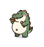 いたずらワニ兄弟（個別スタンプ：27）