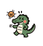 いたずらワニ兄弟（個別スタンプ：33）