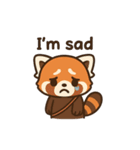 レッサーパンダの愛ある毎日（個別スタンプ：18）