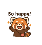 レッサーパンダの愛ある毎日（個別スタンプ：20）