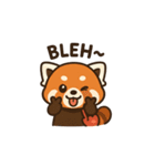 レッサーパンダの愛ある毎日（個別スタンプ：25）