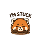 レッサーパンダの愛ある毎日（個別スタンプ：27）
