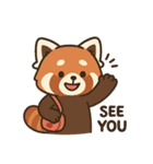 レッサーパンダの愛ある毎日（個別スタンプ：38）
