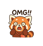 レッサーパンダの愛ある毎日（個別スタンプ：39）