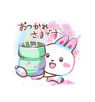 春♡にじうささんと桜【アレンジにも】（個別スタンプ：5）