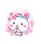 春♡にじうささんと桜【アレンジにも】（個別スタンプ：12）