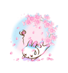 春♡にじうささんと桜【アレンジにも】（個別スタンプ：15）