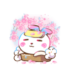 春♡にじうささんと桜【アレンジにも】（個別スタンプ：19）